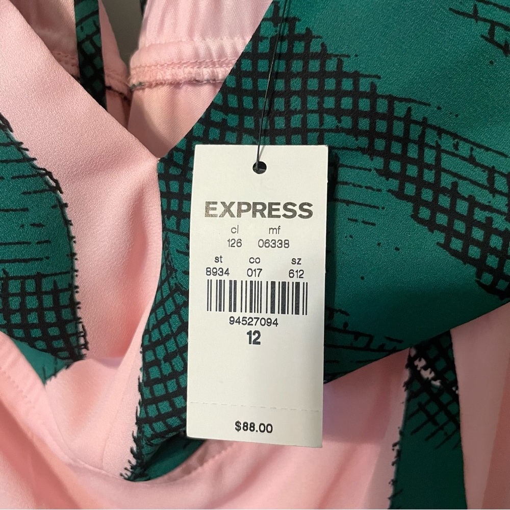 SOLD-Express tropical strappy dress - Picture 13 of 15